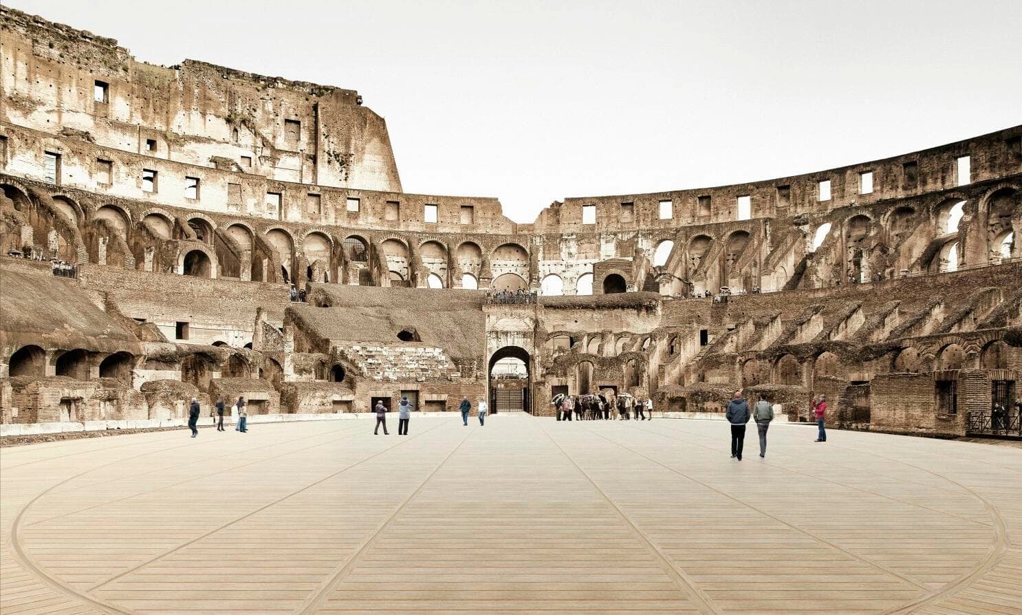 Acceso a la arena del Coliseo - Galería 2